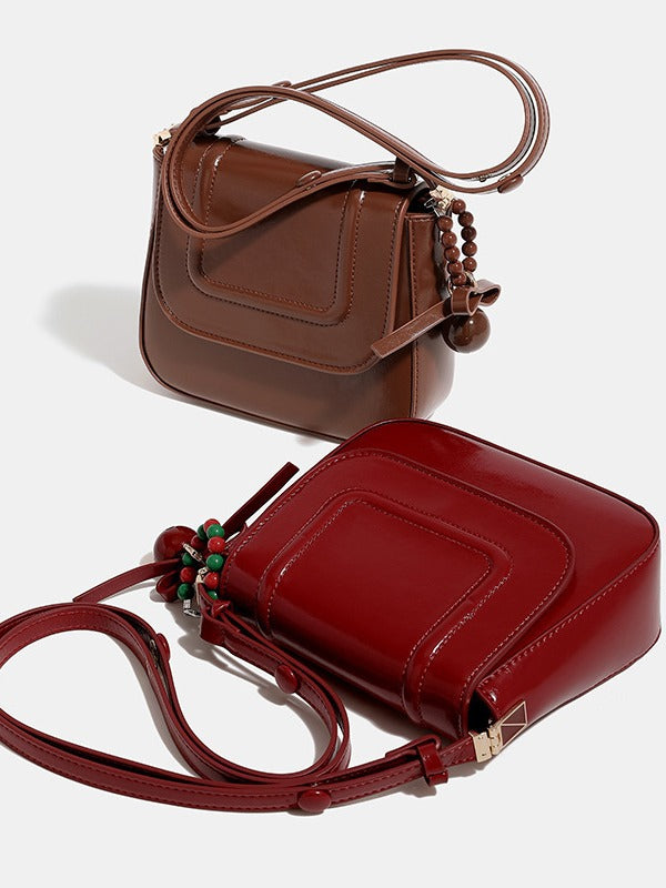 Red Saddle Bag 2024 – Stylish & Versatile Shoulder Crossbody for Fall/Winter