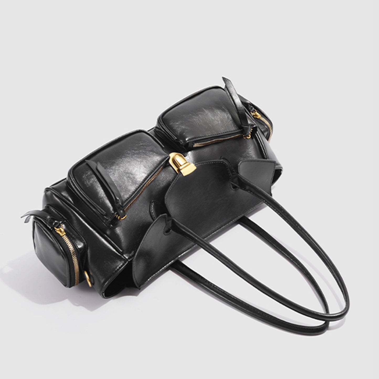 Designer Biker Underarm Bag – Chic and Sophisticated Shoulder Bag for Fall/Winter