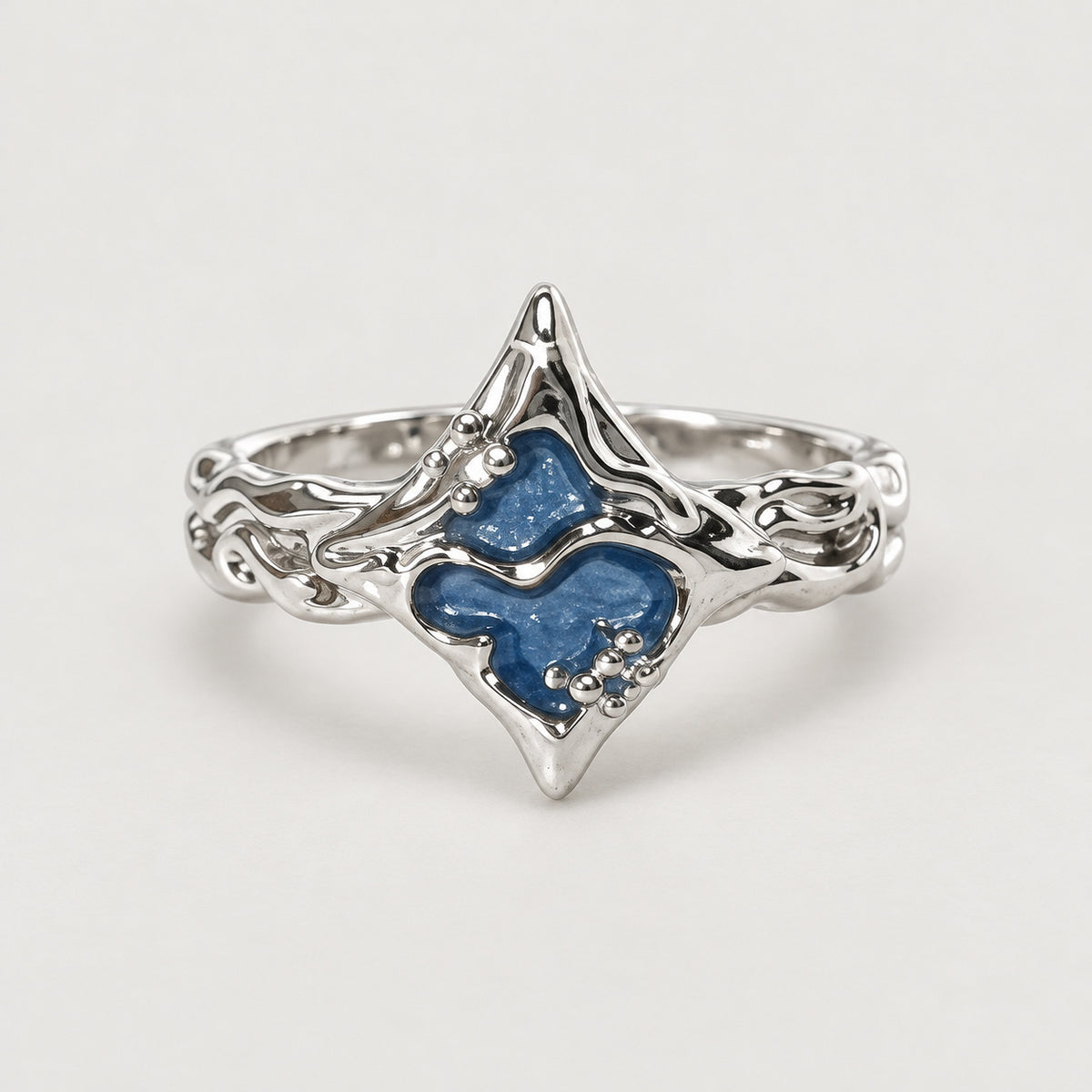 Blue pointed ring — Product