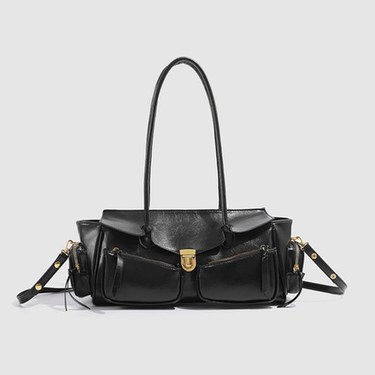 Designer Biker Underarm Bag – Chic and Sophisticated Shoulder Bag for Fall/Winter